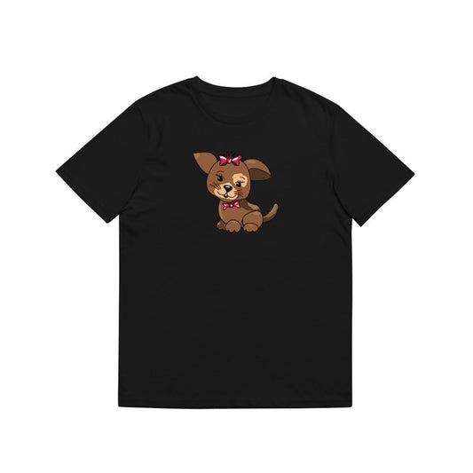 Cartoon Puppy Girl T-Shirts